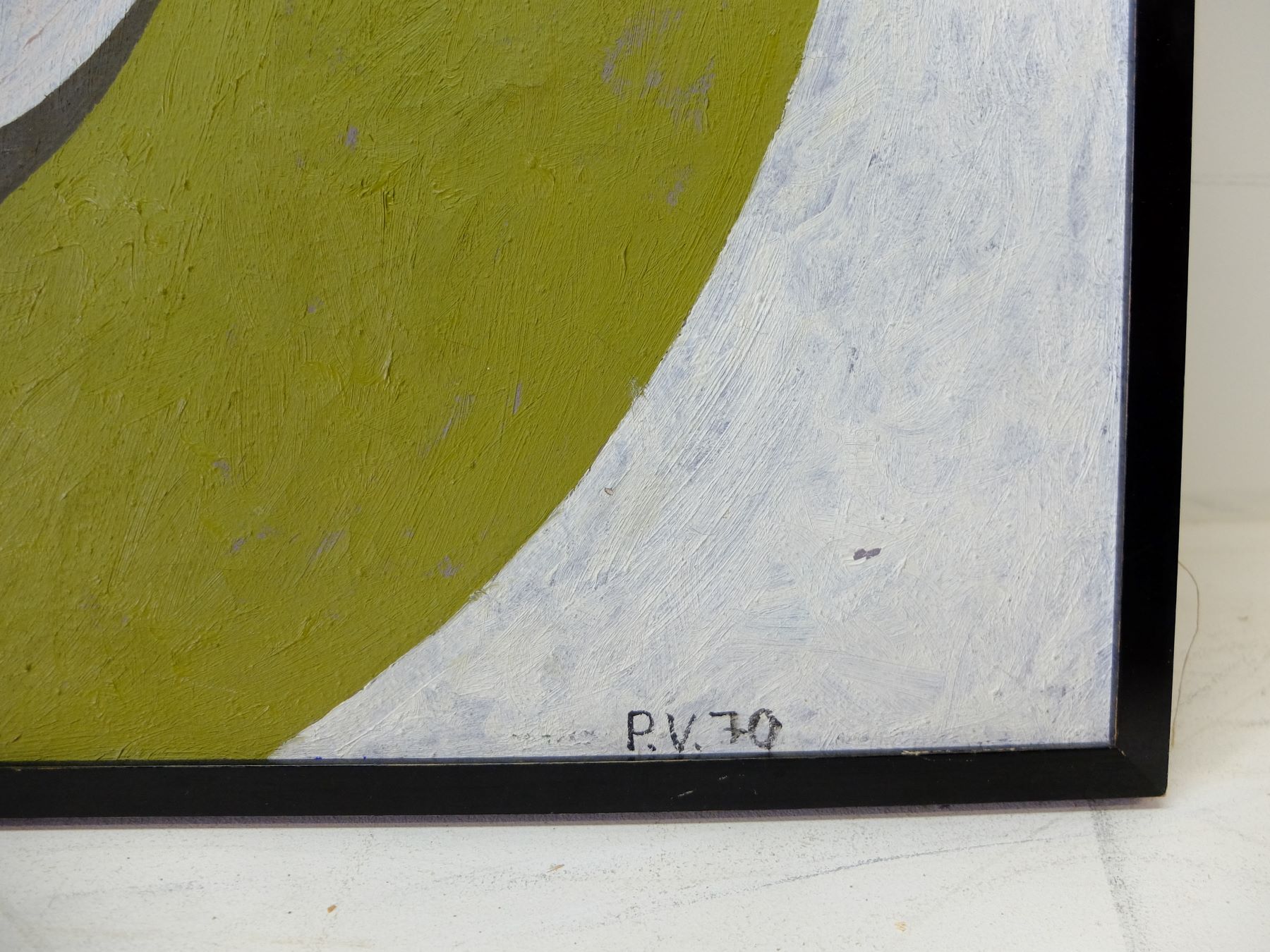 Pauli Vuorisalo (1944-2017) , Technique Mixte Sur Toile De 1970 - Image 6