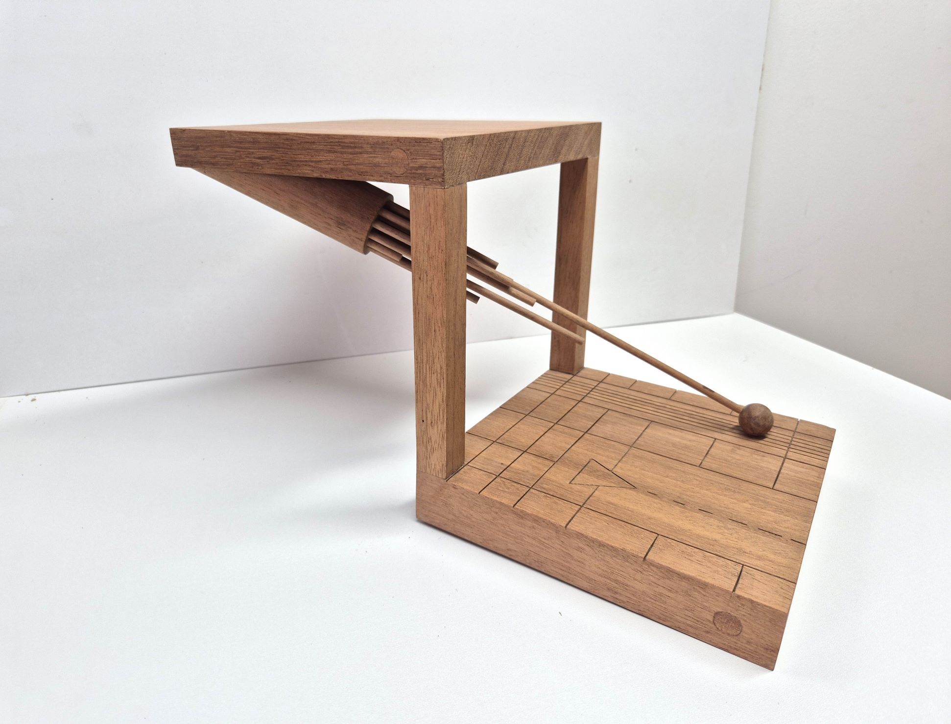 Nissim Merkado (1935), sculpture en bois vers 1975. - Image 3