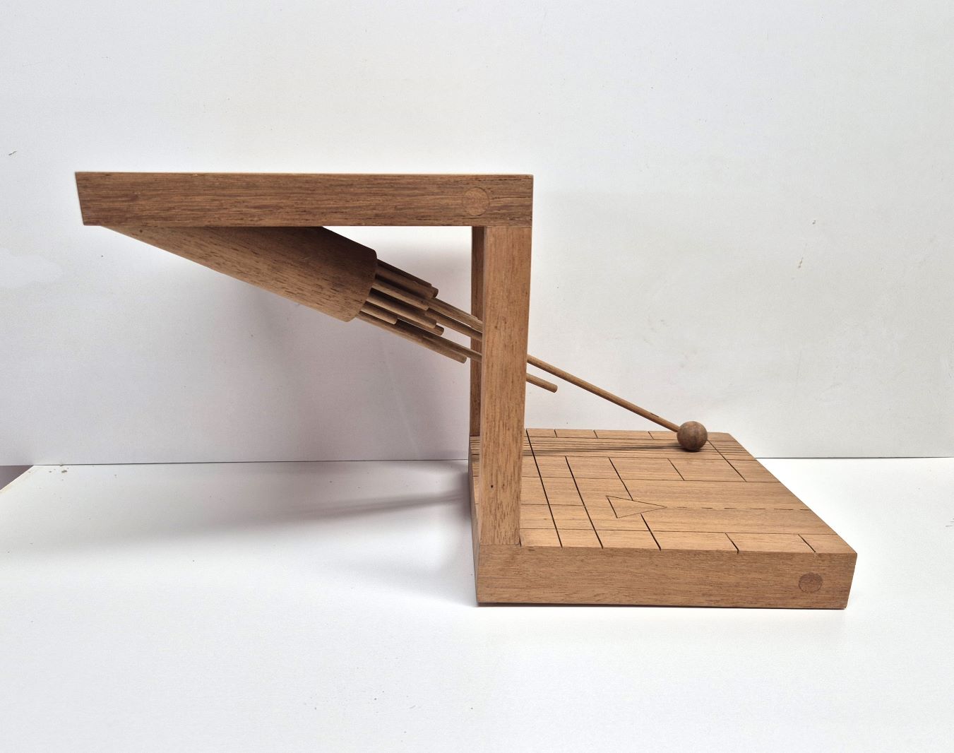 Nissim Merkado (1935), sculpture en bois vers 1975. - Image 4