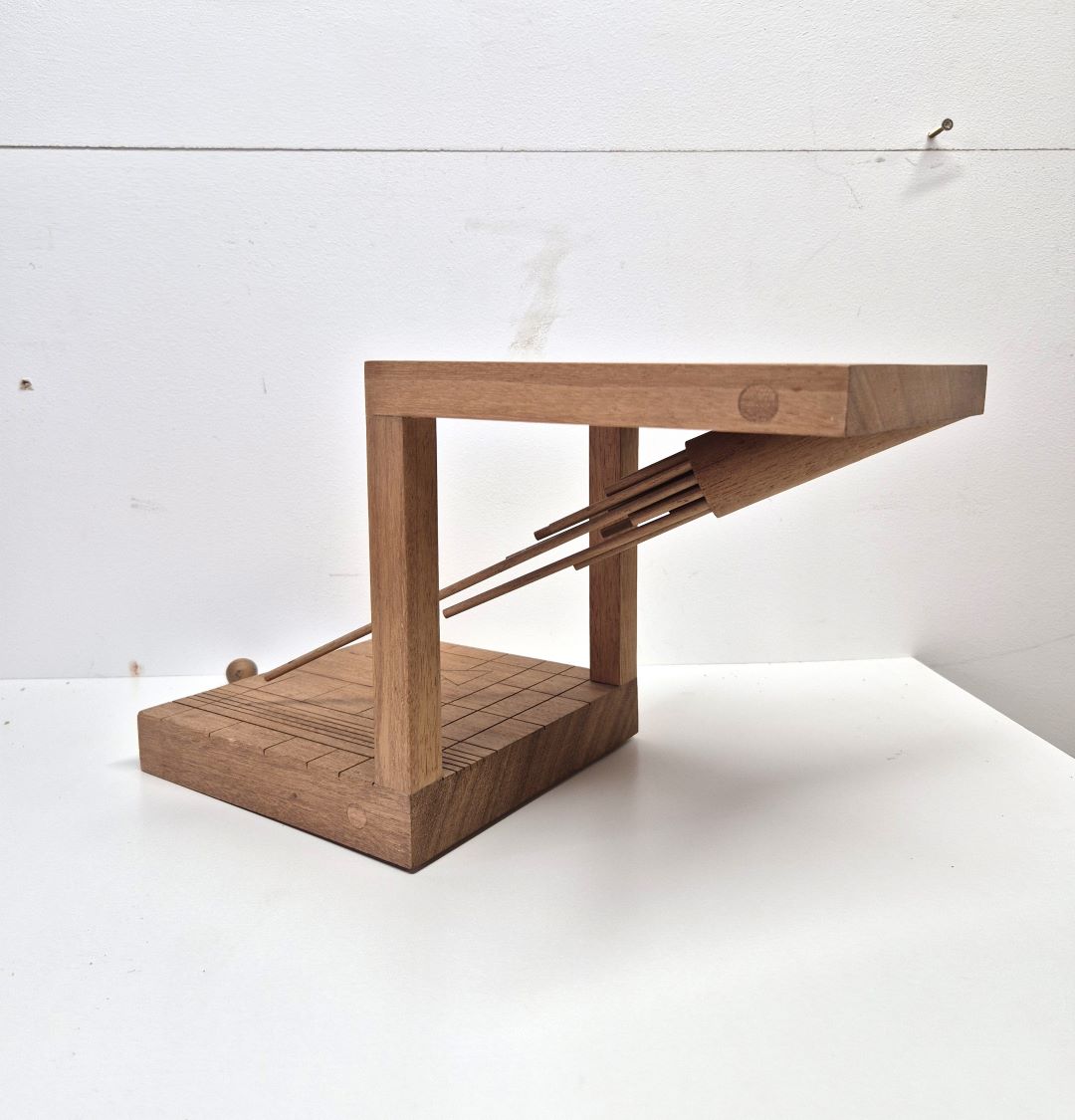 Nissim Merkado (1935), sculpture en bois vers 1975. - Image 6