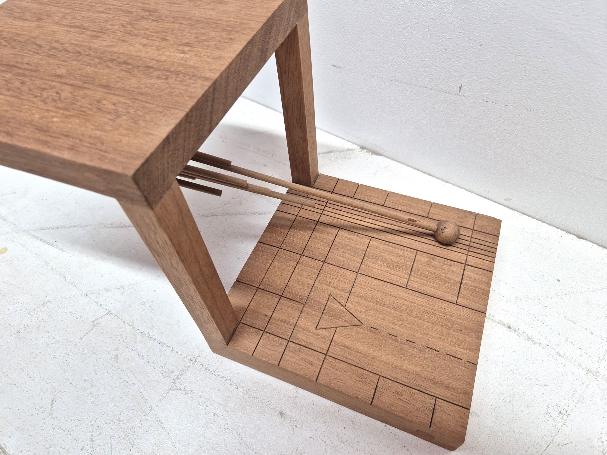 Nissim Merkado (1935), sculpture en bois vers 1975. - Image 8