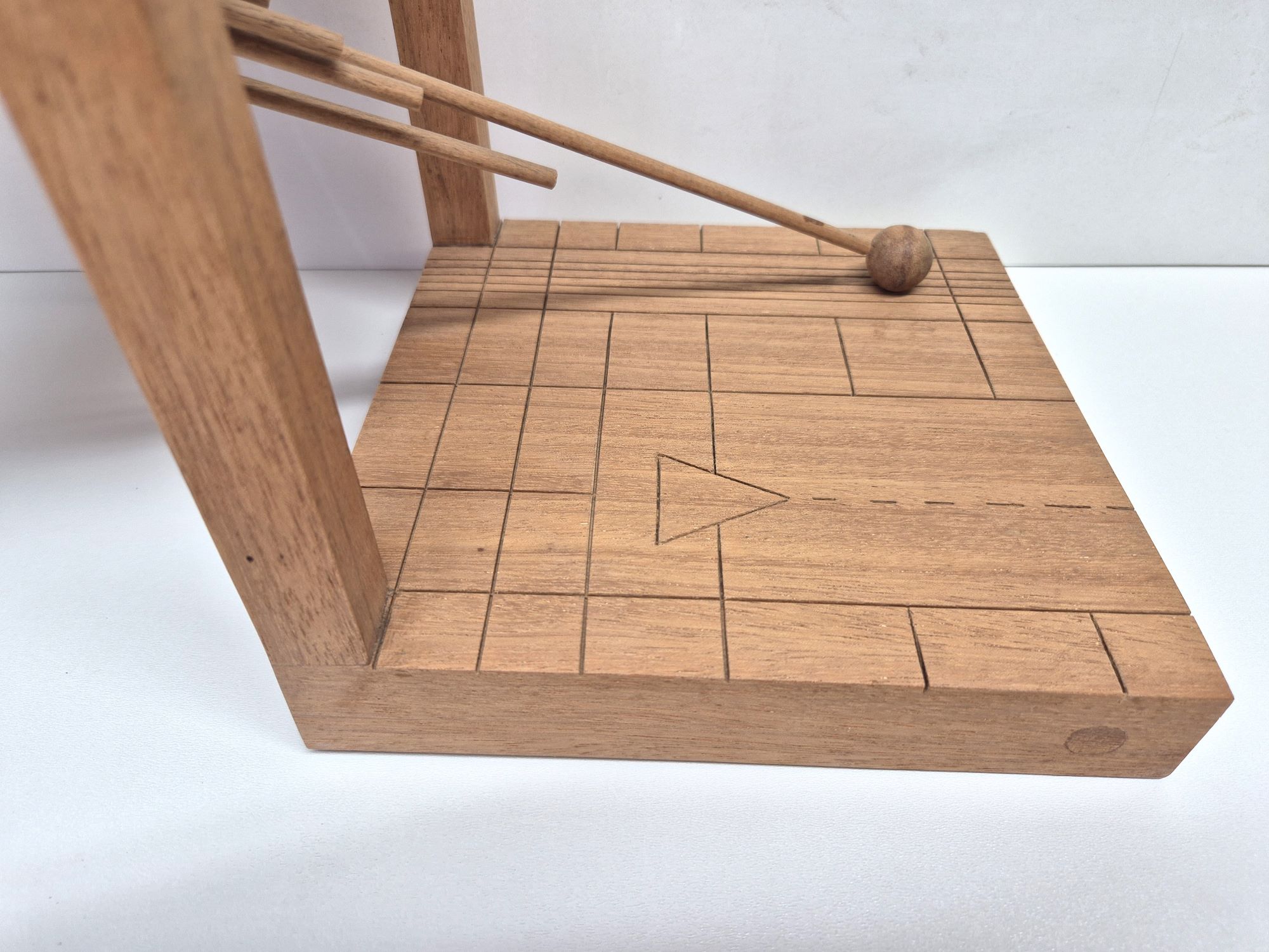 Nissim Merkado (1935), sculpture en bois vers 1975. - Image 2