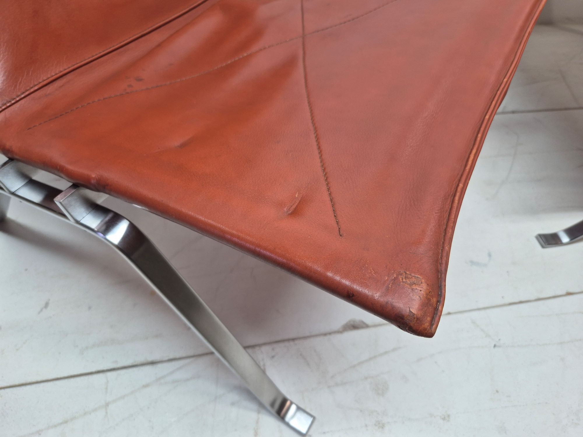 Poul Kjaerholm (1929-1980) paire de Chauffeuses PK22, Kold Christensen - Image 7