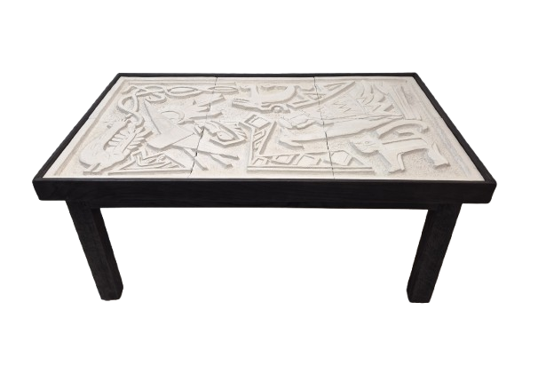 Table basse mouvement CoBrA vers 1960 – Image 4