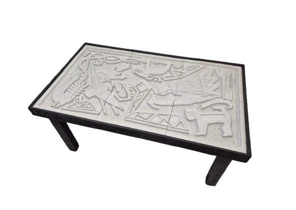 Table basse mouvement CoBrA vers 1960 – Image 3