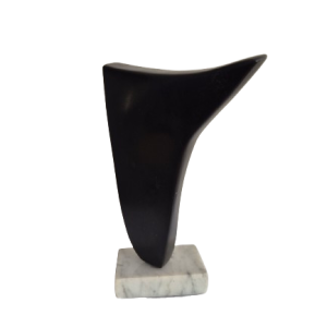 Matyas LIPTAY (né en 1936), sculpture en marbre noir.