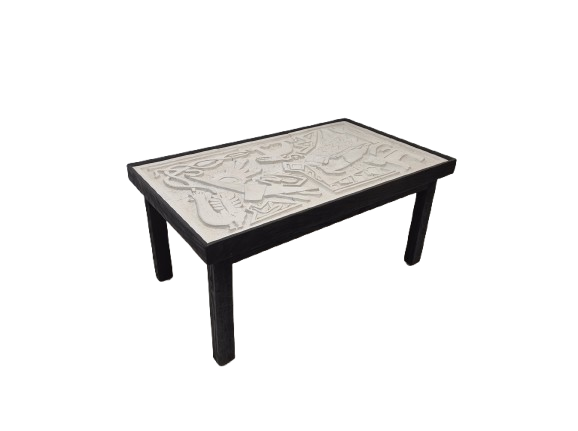 Table basse mouvement CoBrA vers 1960 – Image 5